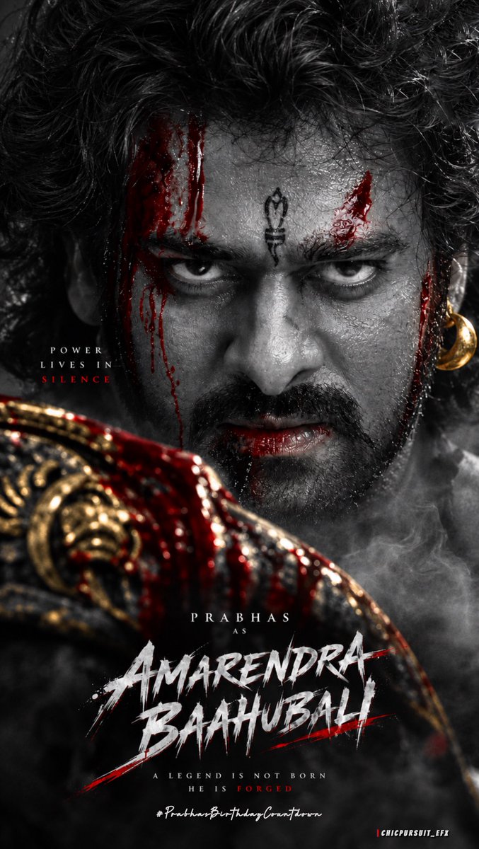 ChicPursuitEFX's tweet photo. THE TORCHBEARER 👑🔥

20 DAYS TO GO ❤️‍🔥

#Prabhas‌ ‌ #PrabhasBirthdayCountdown #PrabhasBirthdayMonth https://t.co/wHlZmNq8Tr