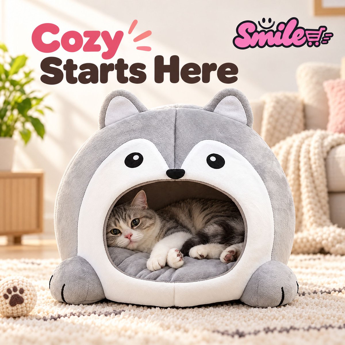 my0bcv's tweet photo. Cozy Starts Here 🐾
Give your cat a cozy place to rest and smile.
https://t.co/3lhN9q0kM1
#SmileStore https://t.co/KewMhaOo5P