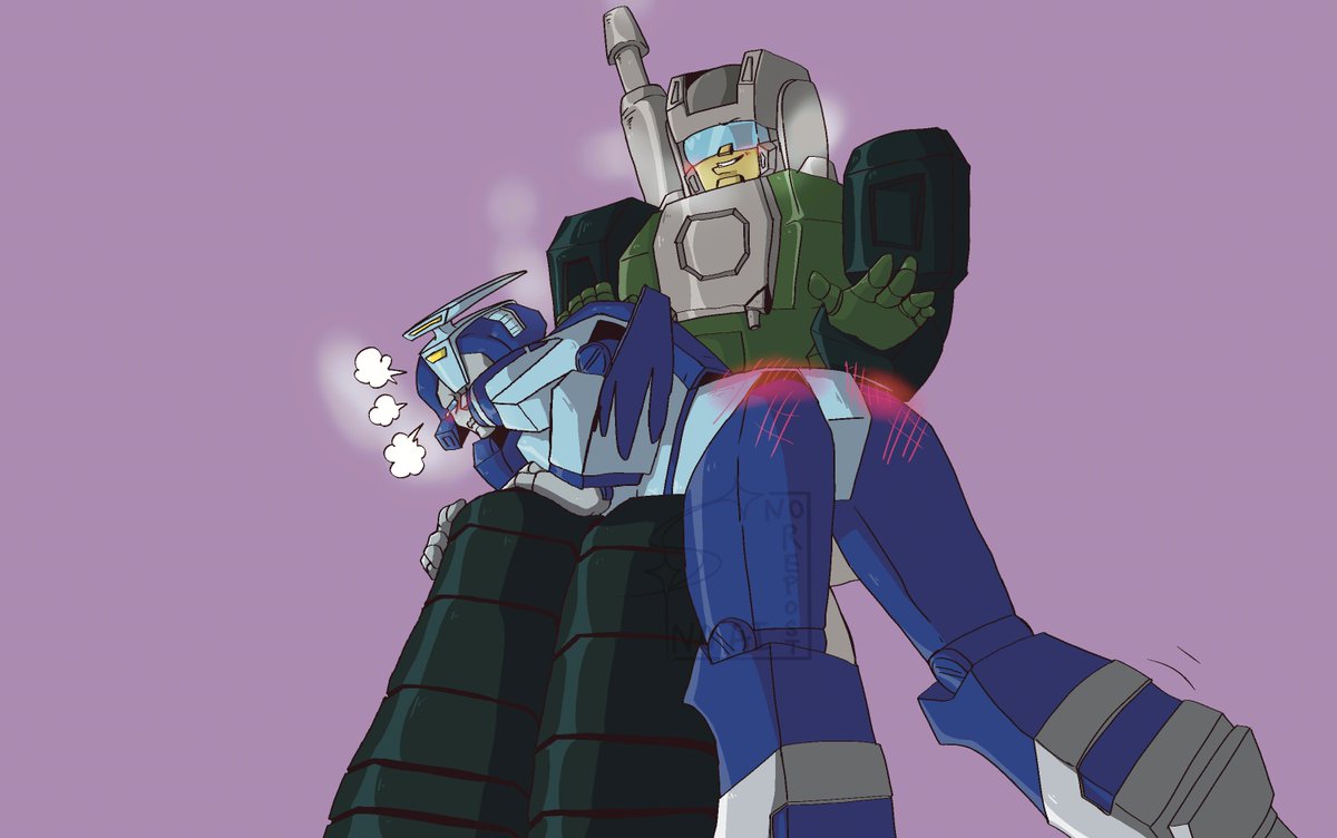 ShacyUnNsfw's tweet photo. Yapper gets the slapper [finalized] heh. Finally done. 

#Blurr #Valveplug #BlurrxHardhead #spankingart #spanking https://t.co/4fAtpFAVUK