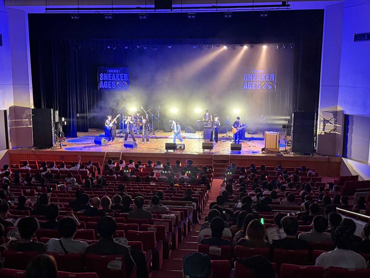 sneakerages1979's tweet photo. 全国高校軽音楽部大会
第8回 #スニーカーエイジ
東北地区グランプリ大会

EN.8 一関工業高等専門学校 軽音楽部
曲名: Cry out (ONE OK ROCK)

※インスタで演奏動画⤴️

#夢中の成分の結晶 ❄︎ https://t.co/0kCgz1qepV