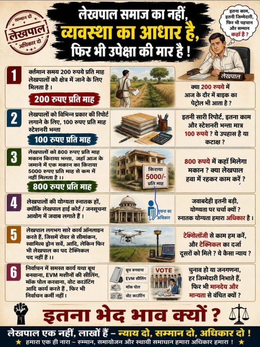 UpLekhpal_Etah's tweet photo. #लेखपाल_की_मांग https://t.co/ND1uphxSw3