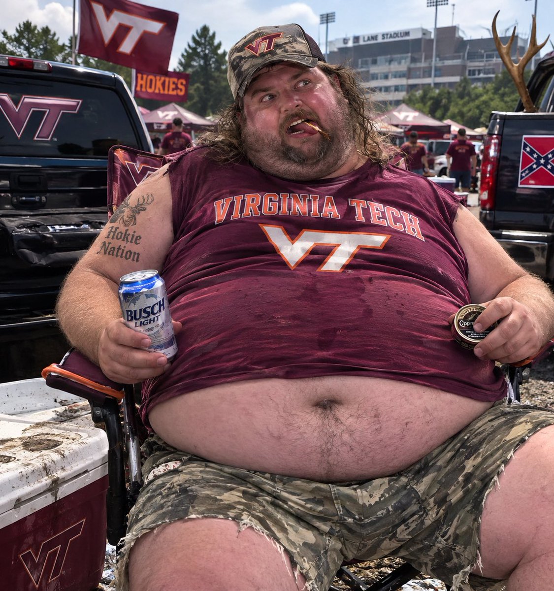 shap_rosenstein's tweet photo. “Bu-but the field goal was good! It was inside the upright!” #BlackoutBlacksburg https://t.co/Y7kQ48T1m3