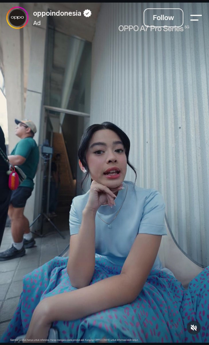 aqr_community's tweet photo. SPOTTED | AQEELA CALISTA × OPPO A7 PRO SERIES 

Aqeela Calista terlihat dalam latest ad campaign OPPO Indonesia untuk OPPO A7 Pro Series.

Let’s support Aqeela’s latest brand appearance! 
Like, copy link &amp; share untuk bantu boost reach &amp; engagement.
🔗: https://t.co/Si3y7UmhpQ https://t.co/obSYCEISxf