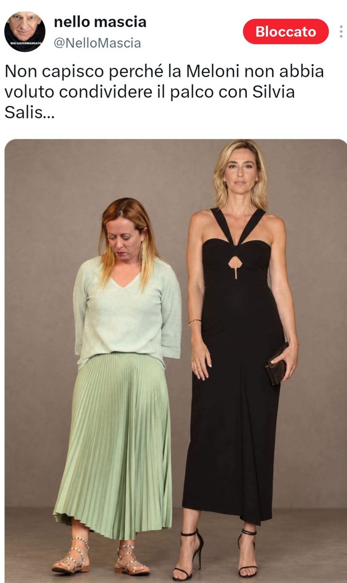 ChiodiDonatella's tweet photo. Questi sono i #compagni "fenomeni" che poi ululano di #femminismo e #bodyshaming.
E nello specifico l'autore del post è tale @NelloMascia.
Che nella bio si definisce "#comunista".
Oltre che "attore e regista".
Bella roba.
Proprio bella roba...

#Meloni #Salis https://t.co/kW7y91W5WA