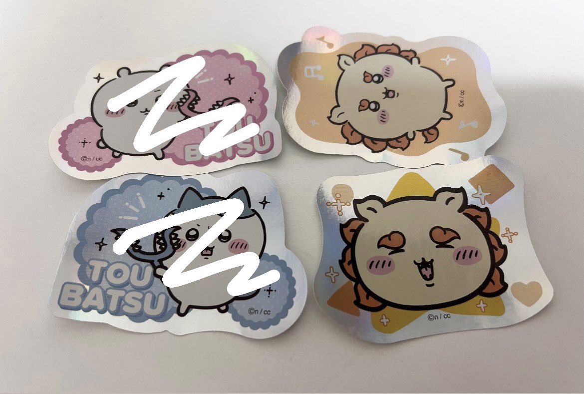 hrs5418's tweet photo. ちいかわ　キャラカットステッカーガムときめきレインボー
交換 買取

譲 │ シーサー（1枚目）

求 │ ちいかわ単体(キャンディ優先)

当方2:1可能です！
郵送希望です📮
お気軽にお声掛けお願いいたします✨ https://t.co/KzwtTDKg8i