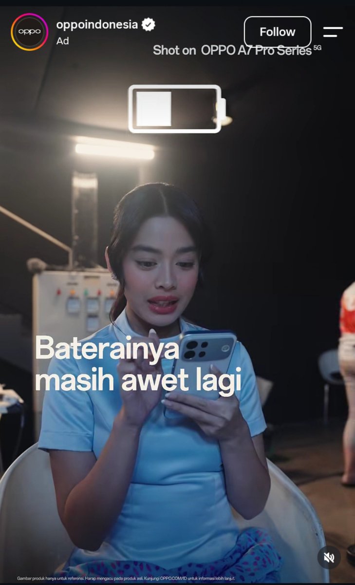 aqr_community's tweet photo. SPOTTED | AQEELA CALISTA × OPPO A7 PRO SERIES 

Aqeela Calista terlihat dalam latest ad campaign OPPO Indonesia untuk OPPO A7 Pro Series.

Let’s support Aqeela’s latest brand appearance! 
Like, copy link &amp; share untuk bantu boost reach &amp; engagement.
🔗: https://t.co/Si3y7UmhpQ https://t.co/obSYCEISxf
