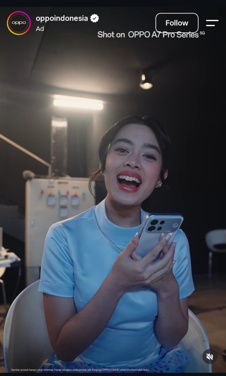 aqr_community's tweet photo. SPOTTED | AQEELA CALISTA × OPPO A7 PRO SERIES 

Aqeela Calista terlihat dalam latest ad campaign OPPO Indonesia untuk OPPO A7 Pro Series.

Let’s support Aqeela’s latest brand appearance! 
Like, copy link &amp; share untuk bantu boost reach &amp; engagement.
🔗: https://t.co/Si3y7UmhpQ https://t.co/obSYCEISxf