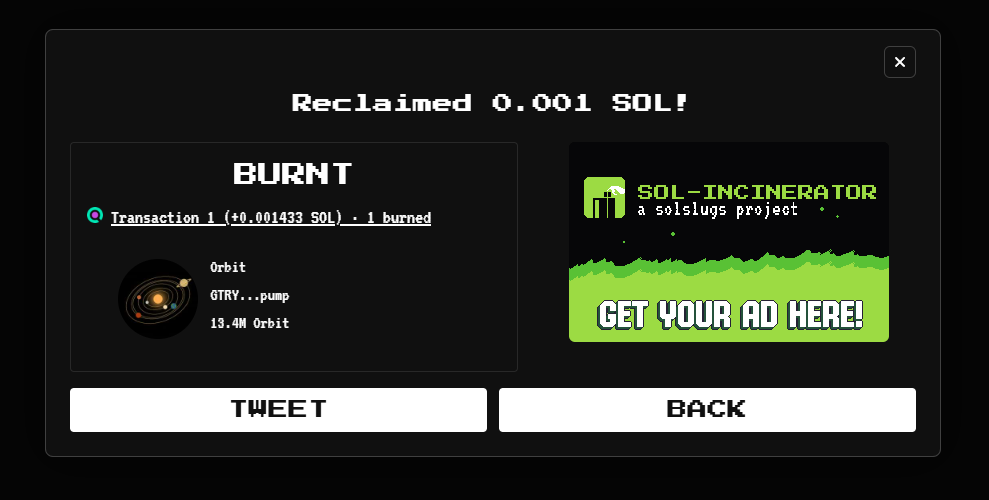 orbitpumpf's tweet photo. Just burnt left over dev supply! https://t.co/b7AUkR4jQu