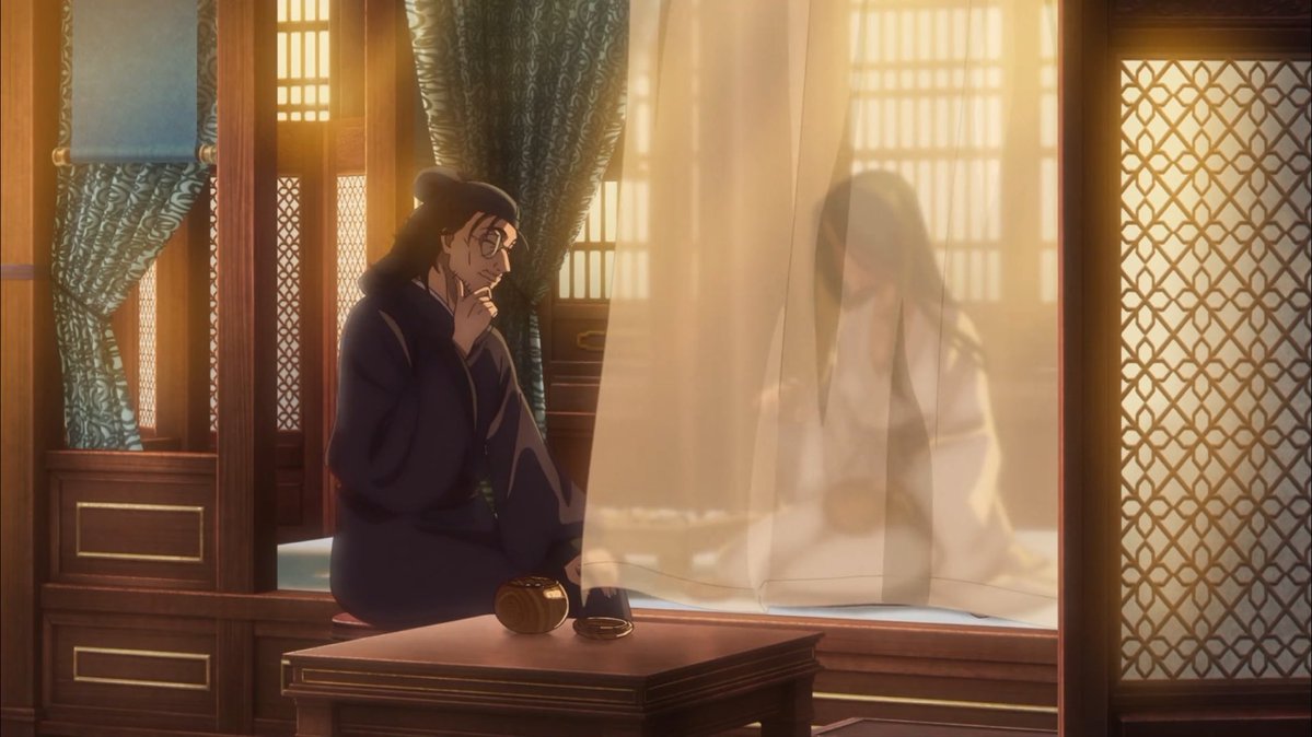 znnezu's tweet photo. Lakan skipping a important imperial event just to play Go with fengxian :(

Literally his wife over his duties https://t.co/0WSfz6OEPT