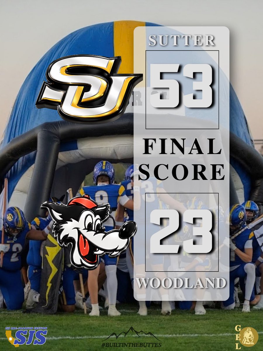 SutterFootball's tweet photo. Great homecoming tonight! #builtinthebuttes @TMobile #entry #fn5gl https://t.co/PFTMcszJEe