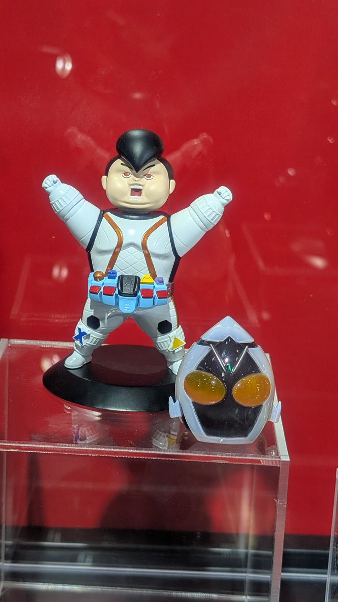 Hobby_JAPAN_Web's tweet photo. 【#WF上海2026 レポート】
BANDAI HOBBYエリアピックアップ!
仮面ライダー×石井モタコ
ウルトラマン×大橋裕之
参考展示
#仮面ライダー #ウルトラマン https://t.co/kW1WnUhVF1