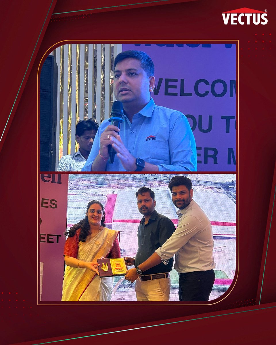 vectus_tanks's tweet photo. From product showcases and conversations to moments of recognition, the Gwalior and Ujjain Dealer Meets brought our partners together for a day of exchange, engagement and shared progress.
#Vectus #DealerMeet #Ujjain #Gwalior https://t.co/HE1wtvq3cU