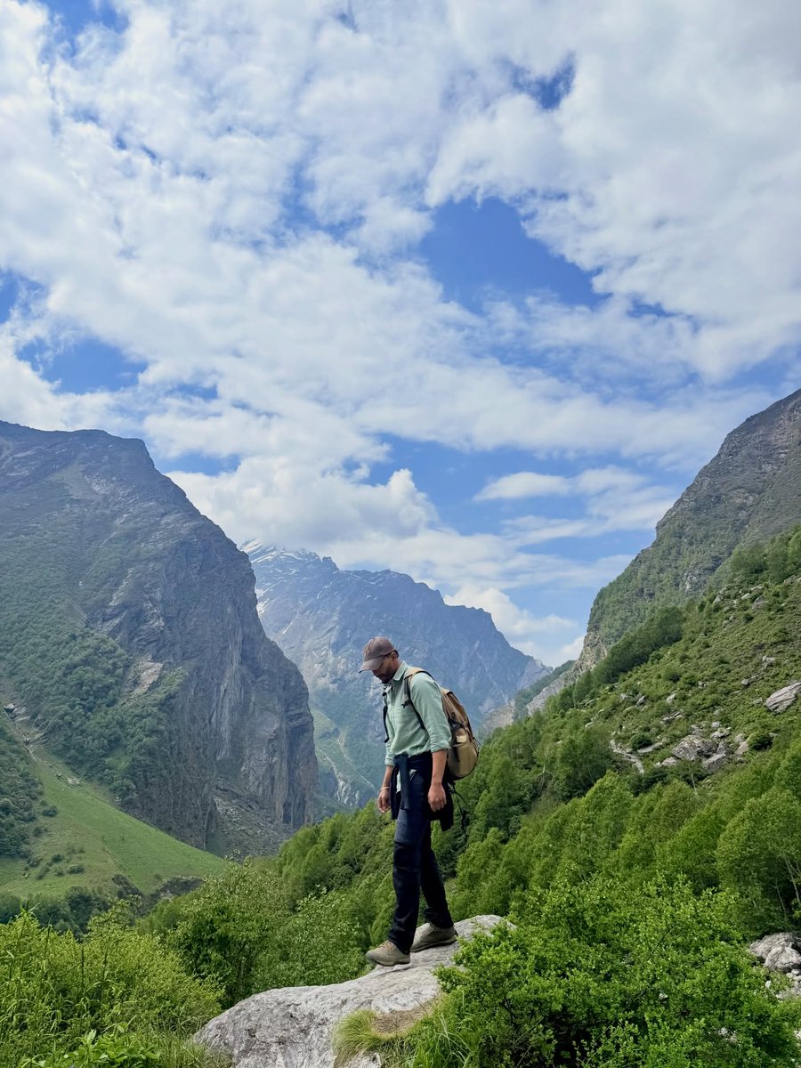 Selenetor99's tweet photo. Valley of Flowers, a UNESCO World Heritage Site in Uttarakhand’s Chamoli district, left me in absolute awe. https://t.co/W9RpGNcgAV