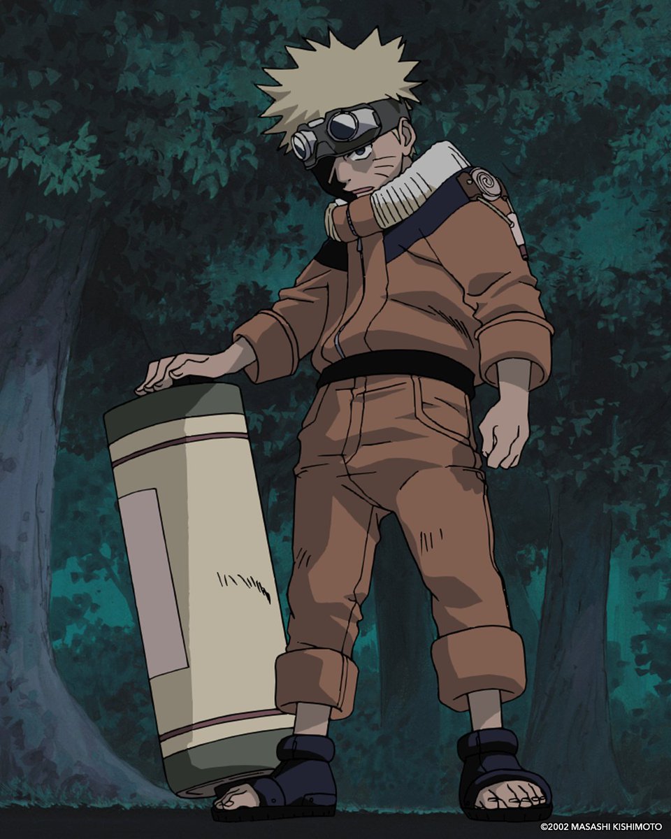 VIZMedia's tweet photo. NARUTO Episode 1 premiered 24 years ago today on Oct. 3, 2002 🦊📺

Drop a comment telling us when you started watching https://t.co/kvYBOeyu2e