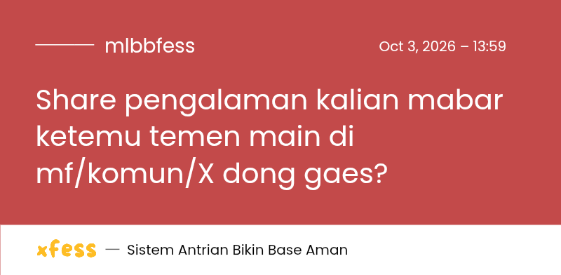 mlbbfess's tweet photo. ml! apa kalian pernah dininja? wqwq https://t.co/FMvDmZcy34