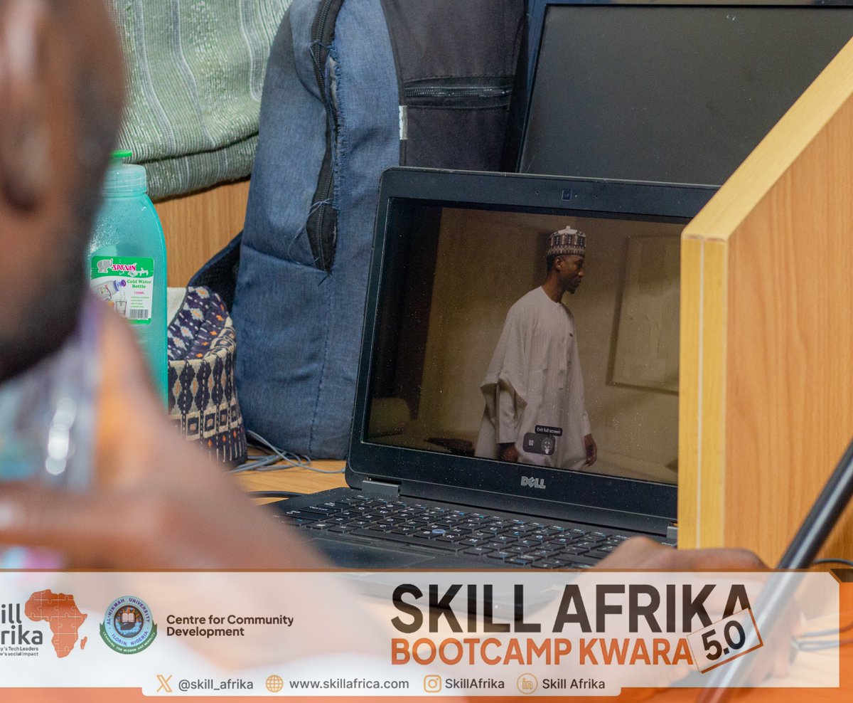 Emproshotit's tweet photo. SKILLAFRIKA BOOTCAMP KWARA 5.0 WEEK 2 

we took another major step forward; It was all about practical learning and execution.
I challenged the participants to create a UGC-style product advertisement video. 
Yes,I'm really amazed 👏 
Kudos to @skill_afrika_ @omoalhajaabiola https://t.co/tKLY3rVvIo