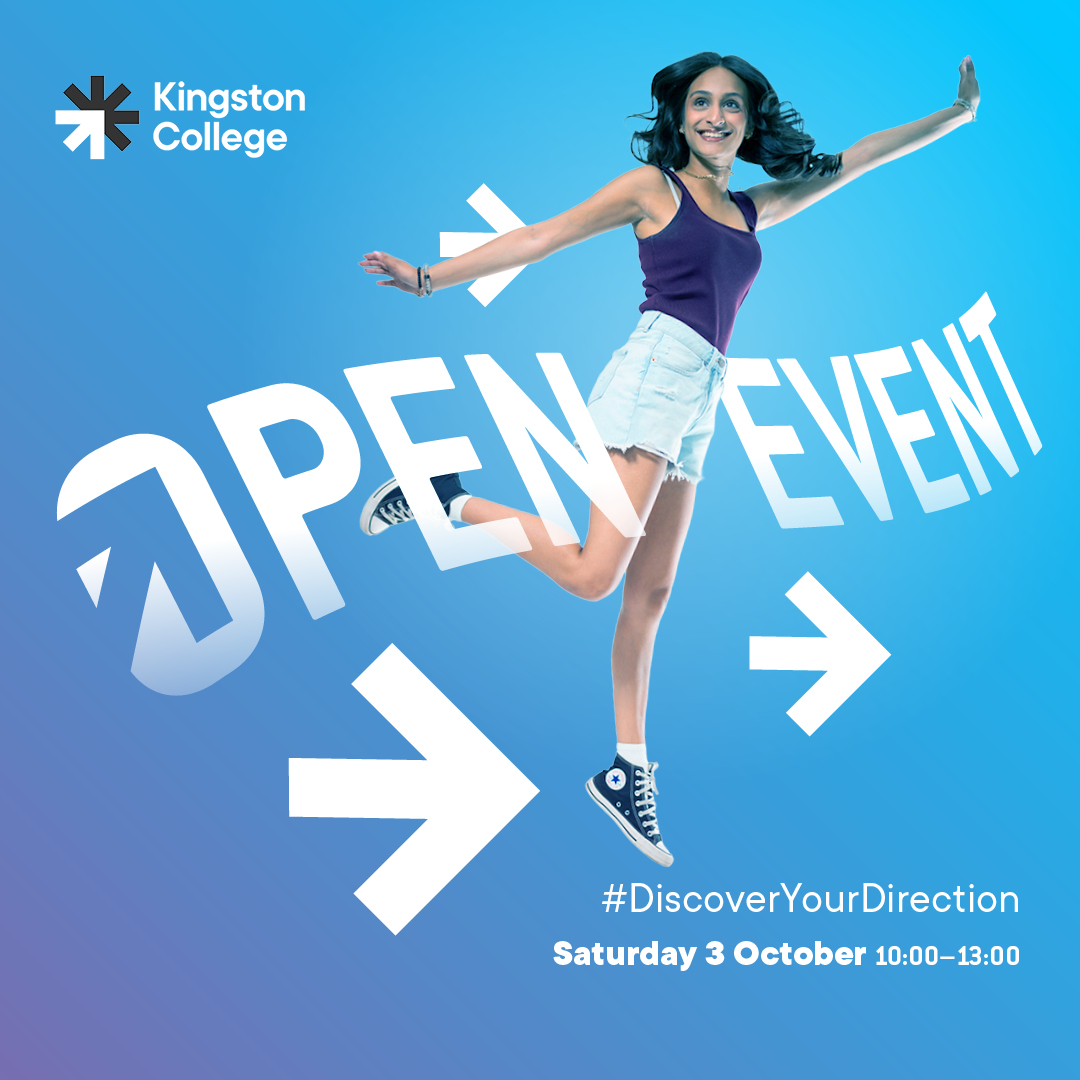 KCupdate's tweet photo. Your next step starts here. 💙

Explore our specialist facilities, classrooms and spaces at the Kingston College Open Event. 

Get a feel for the environment, see the facilities for yourself and imagine what your next chapter could look like. 👀 https://t.co/RIShAxlGrK https://t.co/PoiiMq9bUf