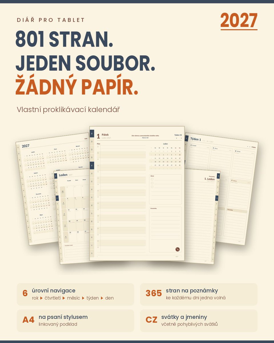 prupet's tweet photo. Jsem staromilec a občas mám potřebu si na tabletu psát poznámky ručně. Pár klikacích PDF. https://t.co/es0QYd4ADf