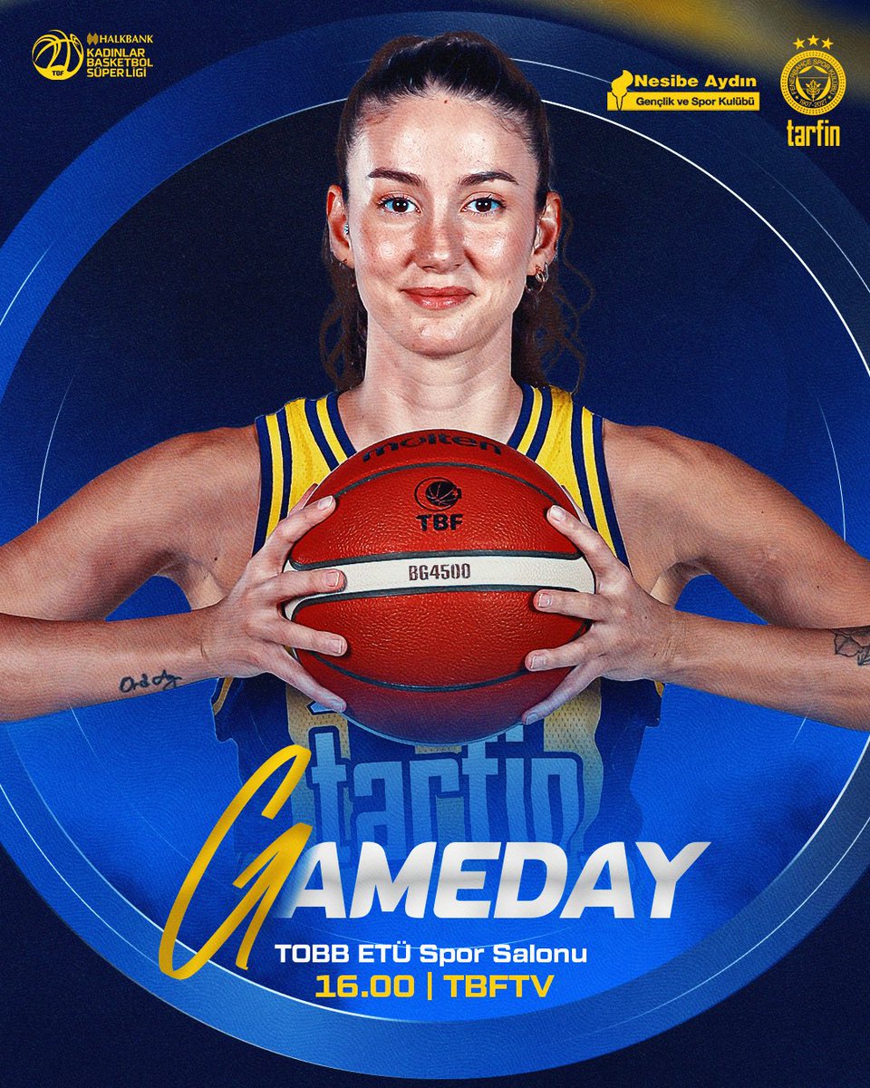 fbkadinbasket's tweet photo. 🏀 Maç günü!

🏆 Halkbank Kadınlar Basketbol Süper Ligi 2. Hafta
🆚 Nesibe Aydın
🕓 16.00
📍 TOBB ETÜ Spor Salonu
📺 TBF TV
📲 #PotanınKraliçeleri https://t.co/tvhcmYeBae