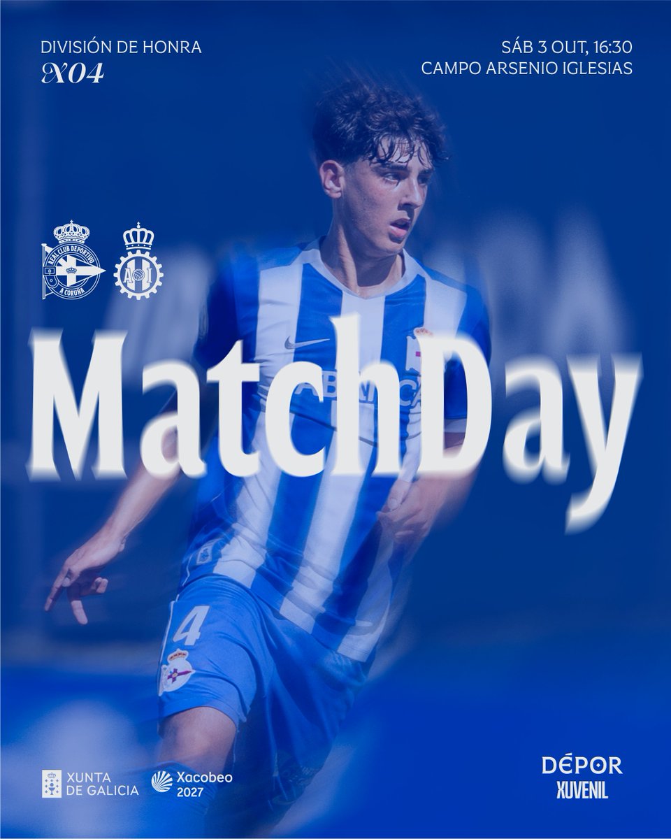 DeporCanteira's tweet photo. 𝘿𝙞́𝙖 𝙙𝙚 𝙥𝙖𝙧𝙩𝙞𝙙𝙤 ⚽️

📆 Sábado 3 de outubro
🕑 16:30h
🆚 @RealAvilesInd 
🏟️ Campo Arsenio Iglesias https://t.co/MzYeCYBEXE