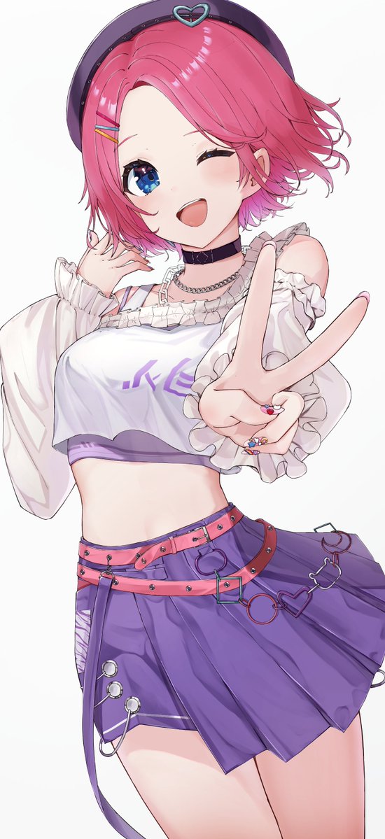 rock_6lira's tweet photo. 新衣装ショート可愛い
#もちめるあーと https://t.co/WfzamYmHru