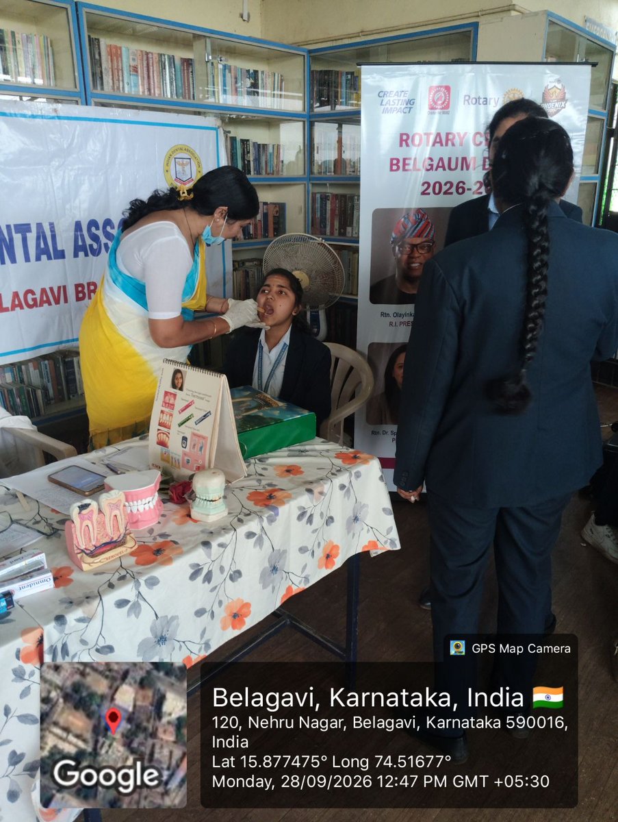 peopletree6's tweet photo. PeopleTree College successfully organized a Free Comprehensive Health Check-up Camp on 28th September 2026, focusing on Eye, Dental, and Anaemia Check-ups.
#PeopleTreeCollege #HealthCheckupCamp #PreventiveHealthcare #EyeCheckup #DentalCheckup #AnaemiaCheckup #Belagavi https://t.co/ClXShNAPSh