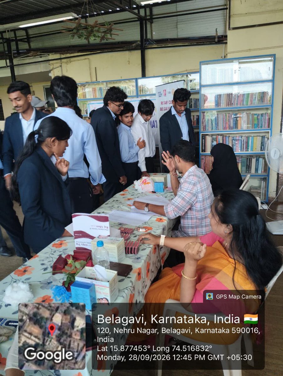 peopletree6's tweet photo. PeopleTree College successfully organized a Free Comprehensive Health Check-up Camp on 28th September 2026, focusing on Eye, Dental, and Anaemia Check-ups.
#PeopleTreeCollege #HealthCheckupCamp #PreventiveHealthcare #EyeCheckup #DentalCheckup #AnaemiaCheckup #Belagavi https://t.co/ClXShNAPSh
