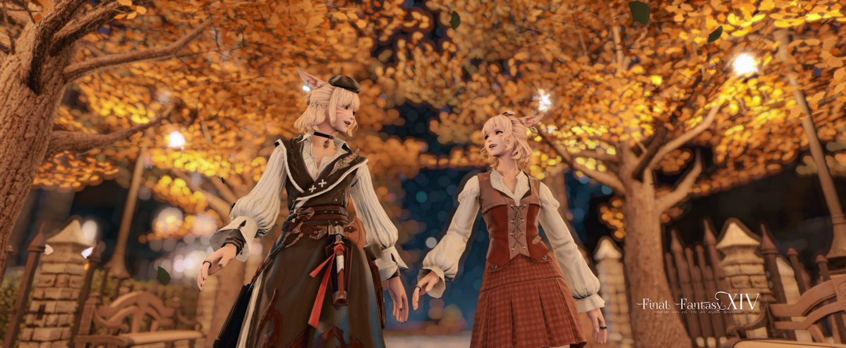 Lii80281640's tweet photo. 秋の並木道もよろしいですなー
#FF14 #FF14SS https://t.co/Uy7VF1wkGF