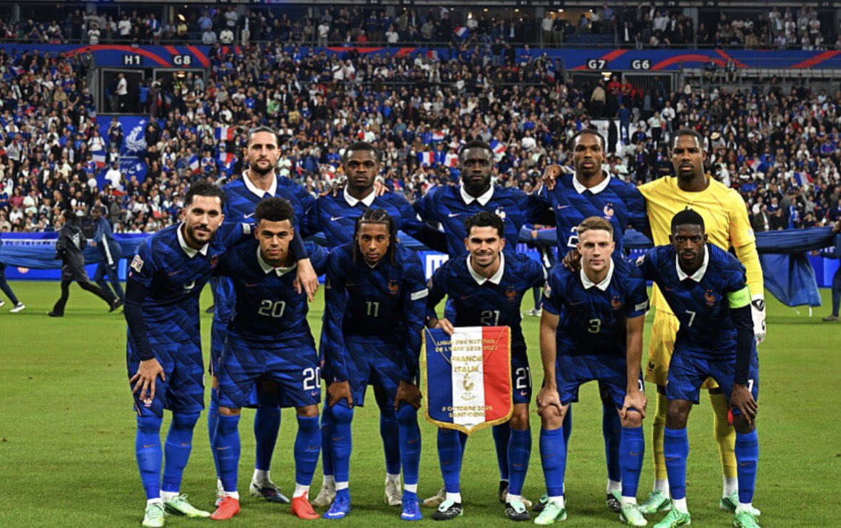 davide_capano's tweet photo. Ieri sera 50ª presenza da titolare con la #Francia per il capitano del #Milan Mike #Maignan, che diventa il quarto giocatore a raggiungere questo traguardo nell’attuale decennio dopo Antoine Griezmann, Kylian Mbappé e Adrien #Rabiot.
#FranciaItalia
@MilanVibesIT https://t.co/4bFLe6UTPW