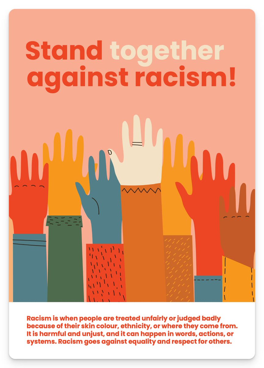 trylearnmix's tweet photo. stand against racism — ready for your classroom. learnmix. com/r/y7wjvg8-x #SchoolRulesEthos #UKTeachers https://t.co/6cCYAMVdUK