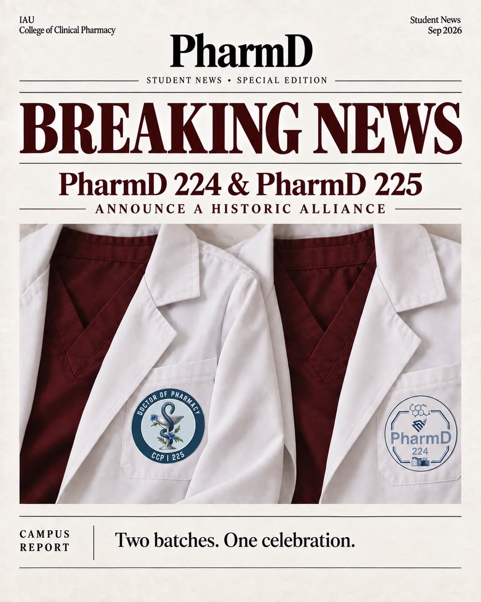 PharmD225's tweet photo. When 224 &amp; 225 get together
you already know there’s never a dull moment ! 🤩
Happy Saudi Pharmacist Day🩵💊🇸🇦
@PharmD224_IAU https://t.co/tQ9D63IkF1