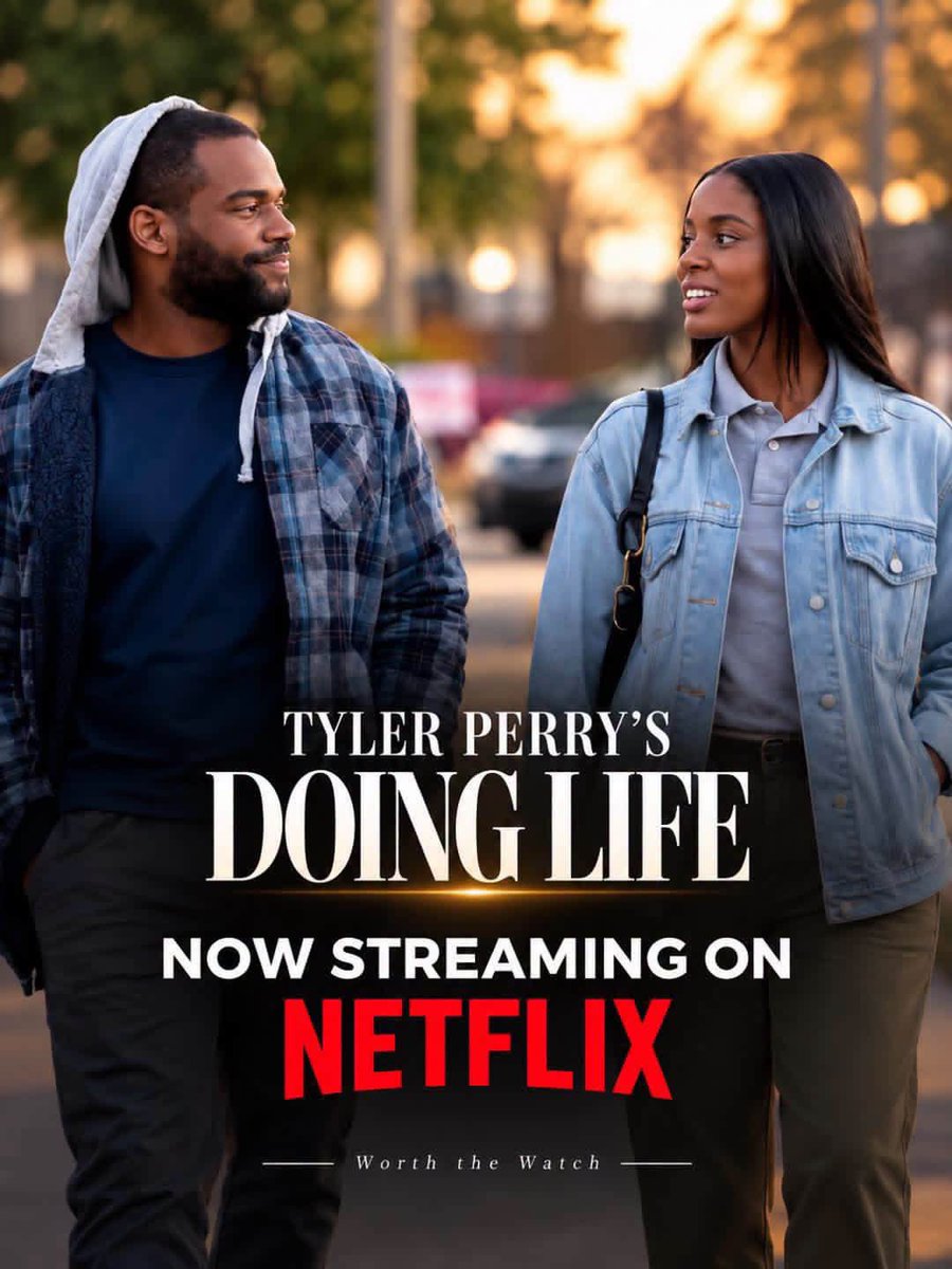 mirexmoses's tweet photo. I don't know how Tyler Perry does it, but that man is really good at discovering new talent and giving them a platform to shine, regardless of all the hate and criticism flying around about him.

If you have seen “Doing Life” by Tyler Perry, what do you think about the movie? https://t.co/biLHKeVFRn