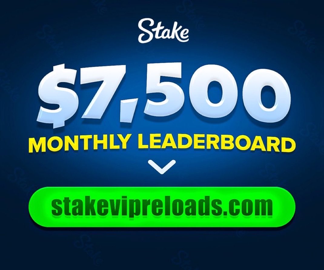 PoeticVIP's tweet photo. 🏆$7,500 @Stake October Leaderboard🏆

💰Top Prize of $3,000
🥇10 Winners

🔗 https://t.co/lNSOQcEcar
📬 Want to join? DMs open 24/7  

🎁 $50 to one person who likes &amp; retweets https://t.co/T3z609wABY