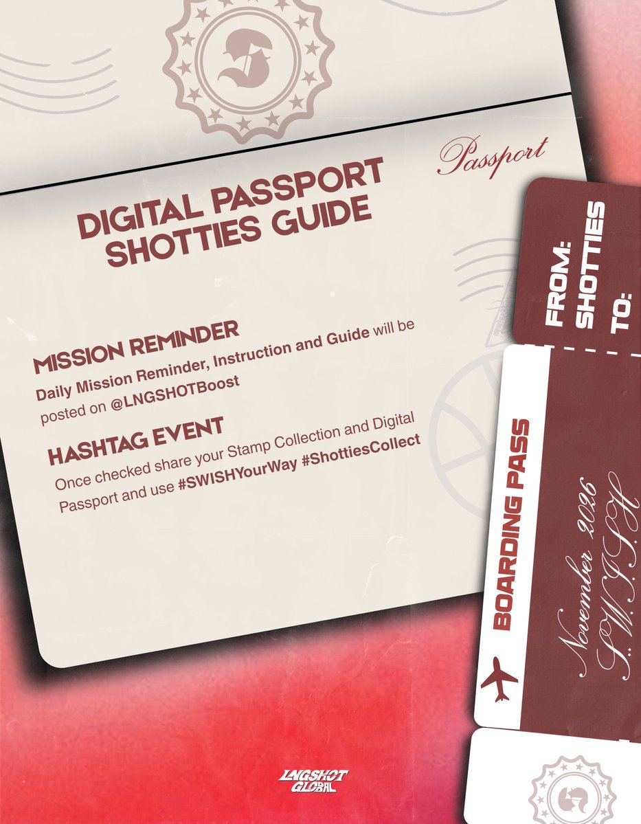 LNGSHOTGlobal's tweet photo. DIGITAL PASSPORT — SHOTTIES GUIDE: https://t.co/U0qz9m93lw