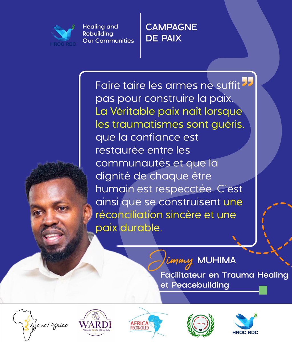 WARDIasbl's tweet photo. Et pour vous ? C’est quoi la #Paix ? 

#peacecompaign2026
#traumahealing
#peacebuilding https://t.co/LXsr467lVB