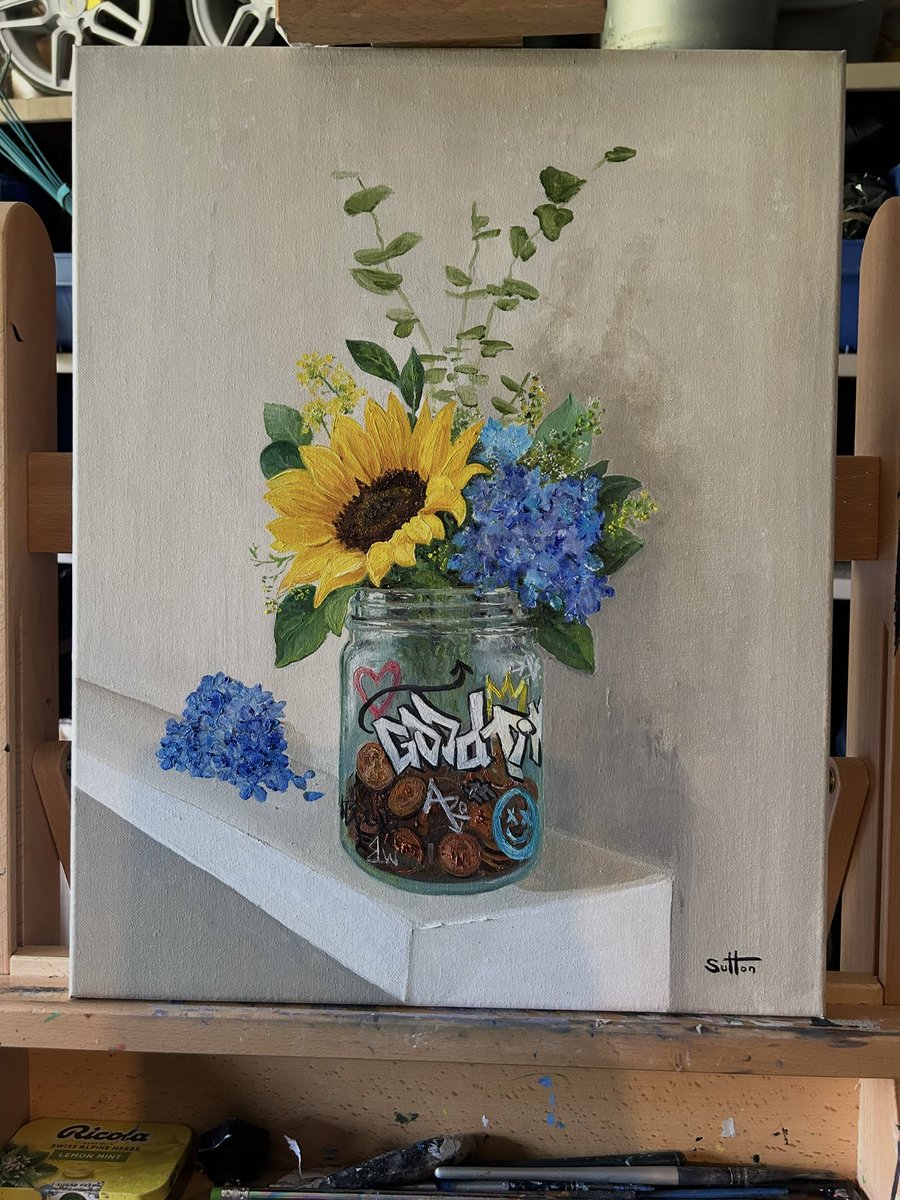sarasutton1's tweet photo. Saving for a rainy day
Oil painting
On canvas
50 x 40 cms
#art #originalart #painting #popart #oilpainting #artwork #artforsale #goodtimes https://t.co/bpHpYlFSCL