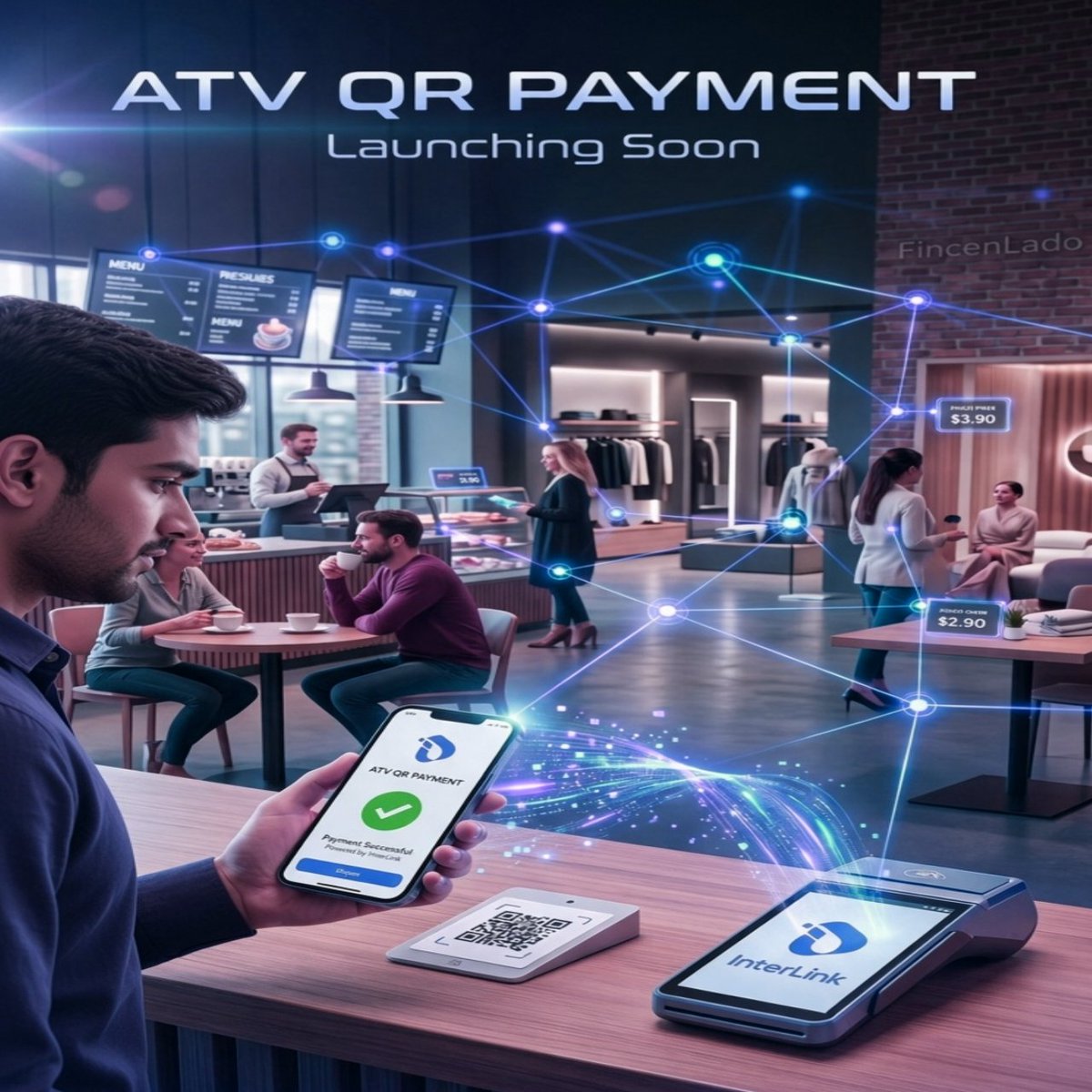 faijul260's tweet photo. ATV QR Payment is almost ready to go live.
A solid move to make $ITL usable in daily real-world payments.
#InterLink #ITLG #ITL #ATVNoticiasMatinal https://t.co/nLxFLI4IZg