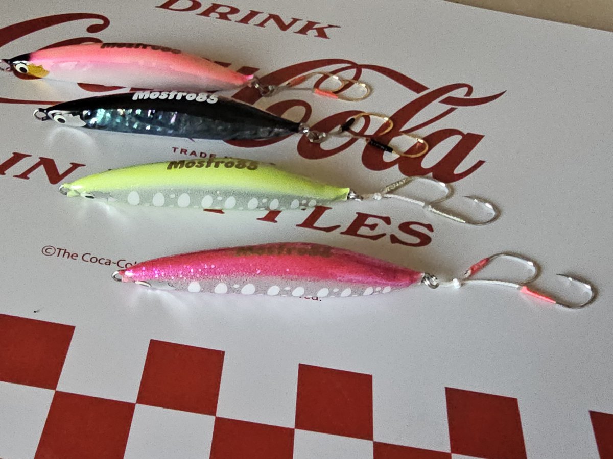 mikupapa6's tweet photo. モストロ増えた⤴
(°∀°)ヒィィィィ
#ITO Lures
#Mostro85 https://t.co/uA8SWAkZxe