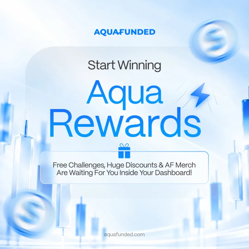 AquaFunded's tweet photo. Free challenges. Huge discounts. Aqua merch.

It's all sitting in your dashboard right now.

Log in and start collecting your Aqua Rewards https://t.co/xtAGMgJMtD