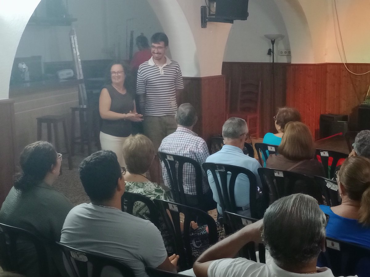 JAlconchel's tweet photo. Charla Saludable de Día del Mayor en
Bar MADRIGUERA Benalup-CasasViejas 2026.
#diadelmayor #benalupcasasviejas #benalup #ocio #eventos #casasviejas #fotografias https://t.co/8vMPKYn0py