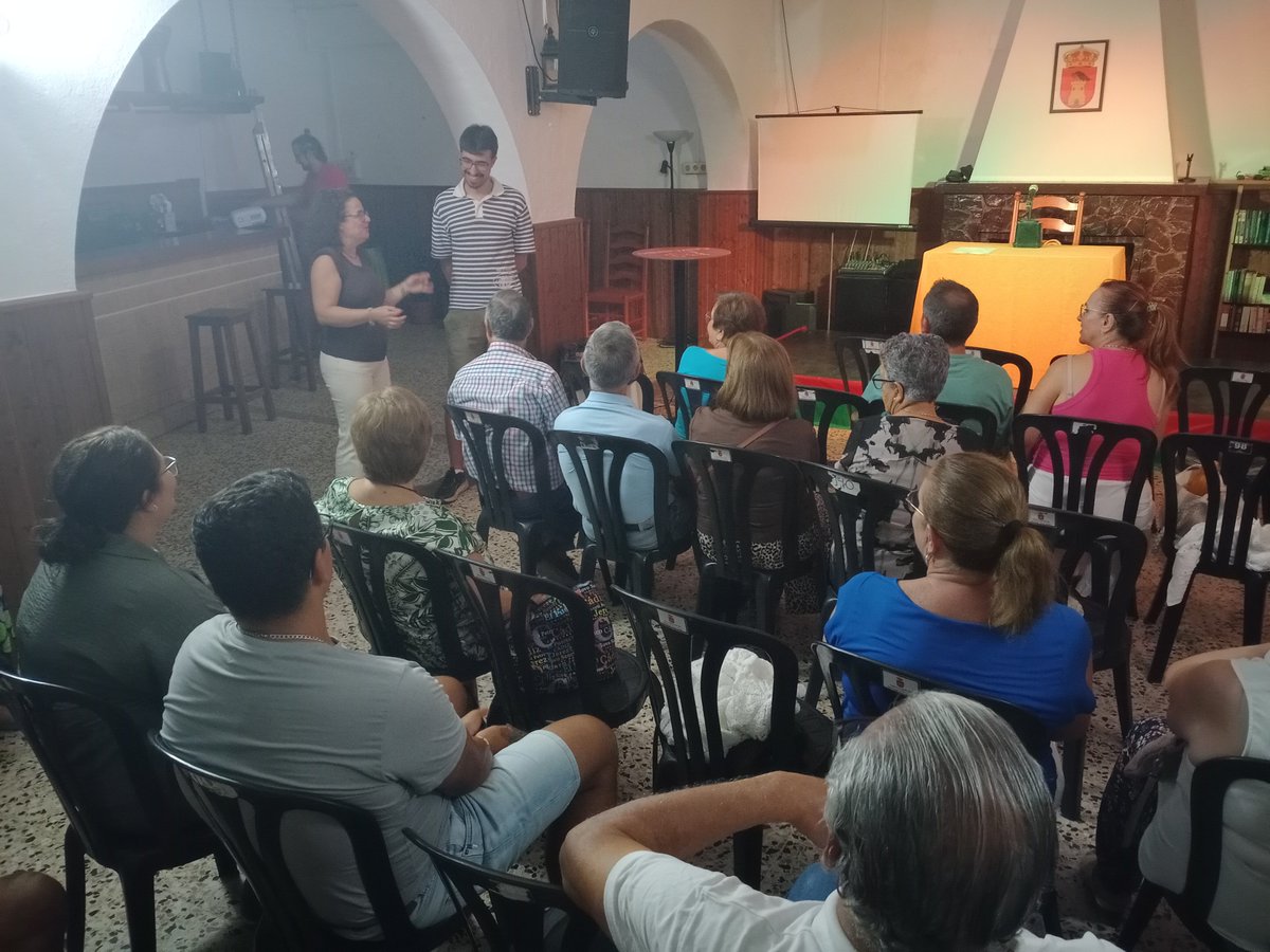 JAlconchel's tweet photo. Charla Saludable de Día del Mayor en
Bar MADRIGUERA Benalup-CasasViejas 2026.
#diadelmayor #benalupcasasviejas #benalup #ocio #eventos #casasviejas #fotografias https://t.co/8vMPKYn0py