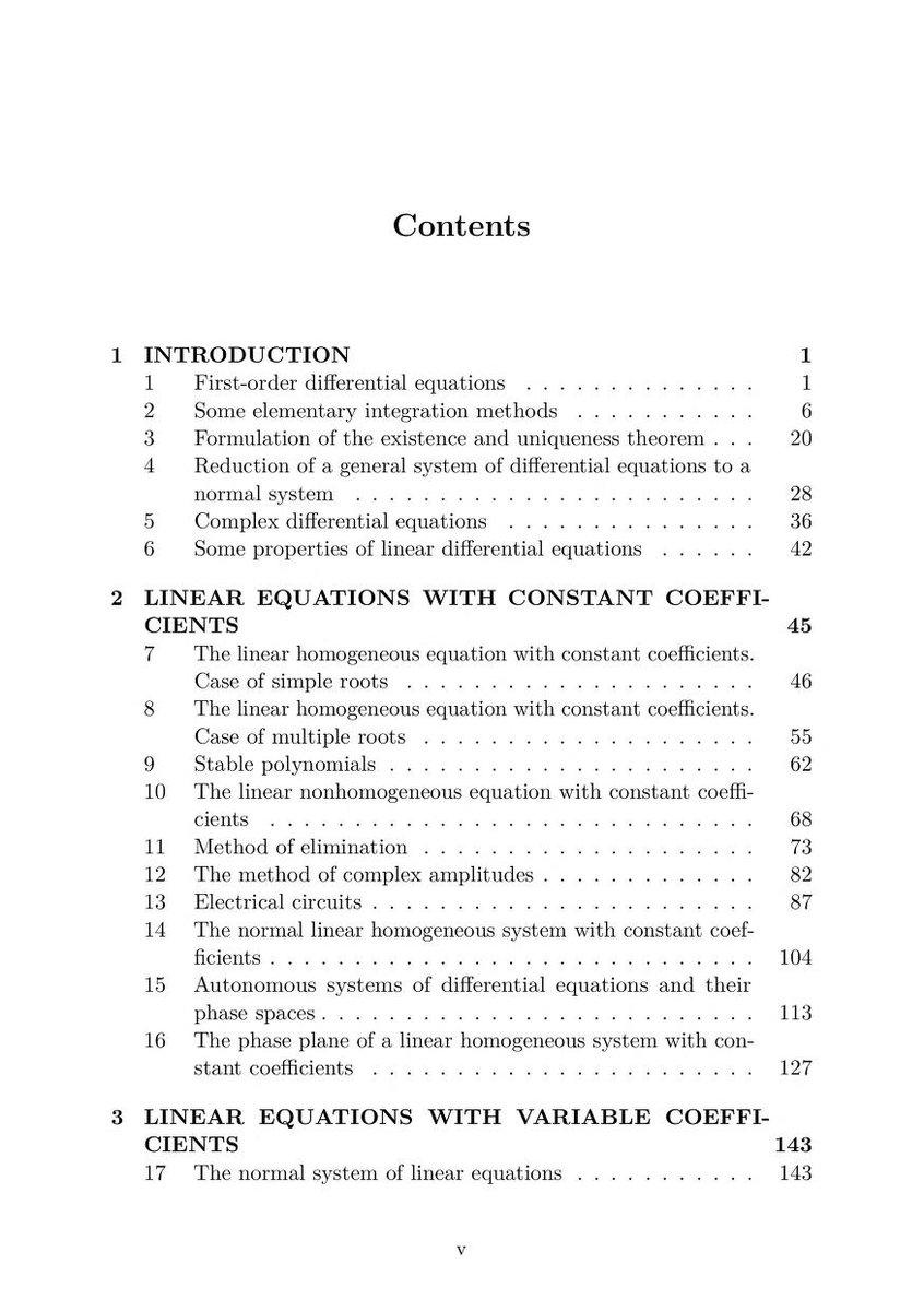MirTitles's tweet photo. Ordinary Differential Equations by L. S. Pontryagin (LaTeX version)

a completely electronic copy of this classic in ODE
submitted by Althea Sindy with this message: 
“I have given this book the love it deserves. :3”
https://t.co/2QJP8vYewu
#soviet #mathematics #books #latex https://t.co/vzCQgmjLdZ