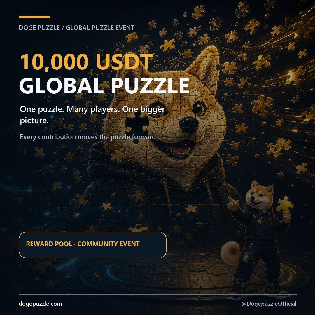 Prestigeweb3's tweet photo. Introducing @Dogepuzzleofc

Doge Puzzle is a Web3 gaming and community ecosystem built around interactive puzzle gameplay, digital collectibles, community participation, and player driven marketplace activity.

The ecosystem brings gaming, collecting, trading, and community participation together in one platform, giving users different ways to explore and engage with the ecosystem.

Here’s what Doge Puzzle offers:

Puzzle Gameplay
Collect, combine, and complete puzzle pieces as you progress through the ecosystem.

Community Growth
Participate in eligible referral activities, invite others, and contribute to the growth of the Doge Puzzle community.

Marketplace
Trade missing or duplicate puzzle pieces with other players, creating a player driven marketplace experience.

Staking
Explore the available staking features and potential benefits within the ecosystem.

Rewards & Campaigns
Complete puzzles and participate in eligible campaigns and activities designed to reward community participation.

Achievement NFTs
Eligible completed puzzles can be minted as digital achievement NFTs, giving players a way to showcase their progress and achievements.

Doge Puzzle brings together gaming, collecting, digital assets, and community participation to create an ecosystem built around engagement and progression.

If you're interested in exploring a Web3 ecosystem that combines puzzle gaming with digital collectibles and community driven activity, Doge puzzle is worth checking out.

👉 Explore Doge Puzzle:
https://t.co/IFPFfaHDXL

📄 Whitepaper:
https://t.co/rCkzoXdEur

✈️ Telegram:
https://t.co/bPj9LMlSku