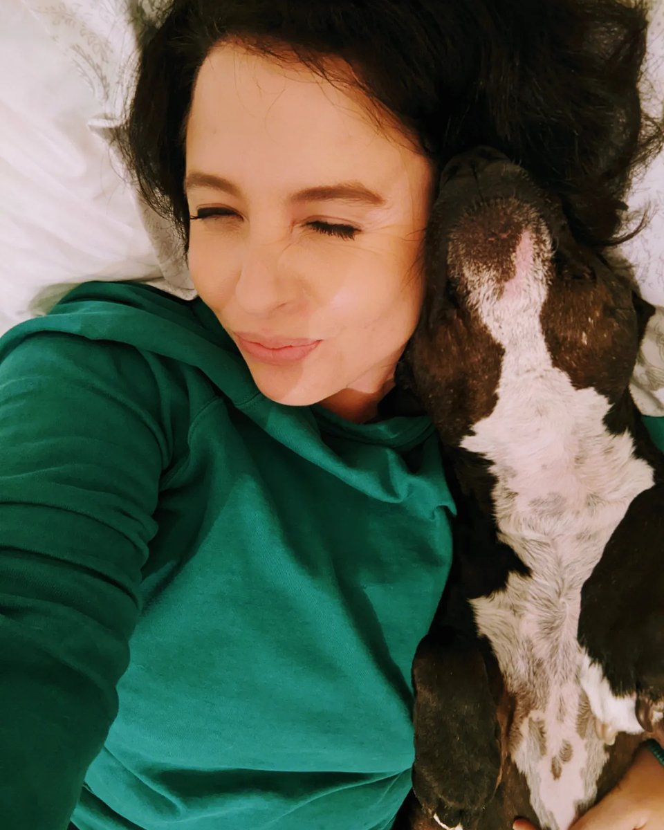 nedson1's tweet photo. We haven’t shared bedtime selfies with Spice in a while. Tomorrow marks two weeks of chemo, and she’s handling it amazingly well. My strong little jalapeno. https://t.co/VL3jB41s4e