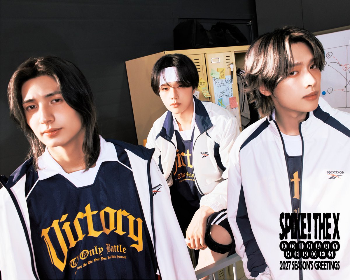 XH_official's tweet photo. Xdinary Heroes(엑스디너리 히어로즈) 2027 Season's Greetings [SPIKE THE X] 🏐

#XdinaryHeroes #엑스디너리히어로즈 Teaser Image

💥PRE-ORDER
26.10.06 TUE 14:00 - 10.14 WED 23:59 (KST)

#XdinaryHeroes #엑스디너리히어로즈
#XdinaryHeroes_SPIKE_THE_X
#2027SEASONSGREETINGS
#WE_ARE_ALL_HEROES