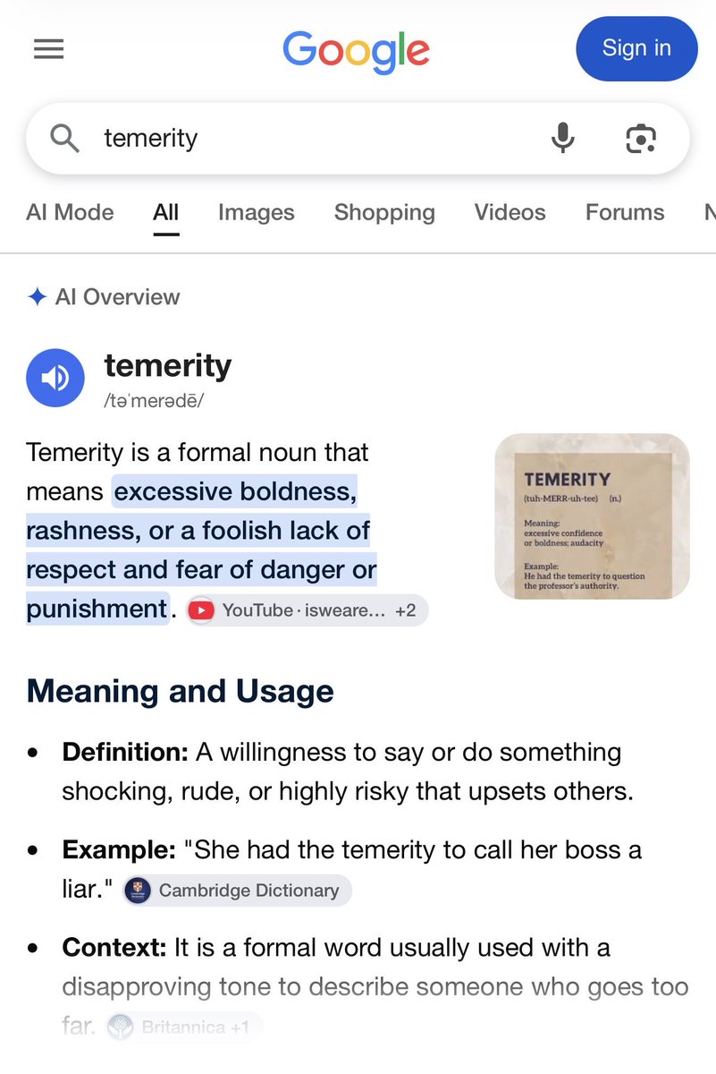 DejaRu22's tweet photo. You need to be practicing and cultivating greater degrees of TEMERITY https://t.co/8p1ImZg3vz