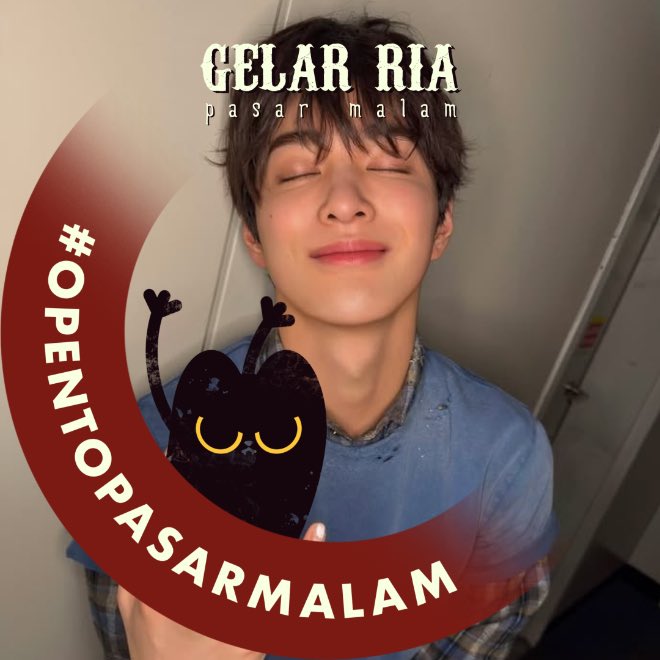 atmaKEONHO's tweet photo. @JAGATARWAH Halo! Aku atmaKEONHO udah siap buat datang ke Gelar Ria Pasar Malam nih! Dah cakep khandd?! 😎 https://t.co/G0z7QJowJf