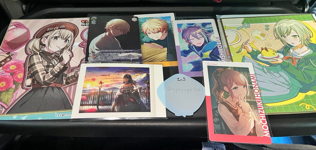 uparupa5261's tweet photo. 今プロセカ感謝祭いる方で欲しい方いれば
色紙100円
その他無償
でお譲りします
今日帰り始めたら消します
明日行きません https://t.co/OkNMw3QXfE