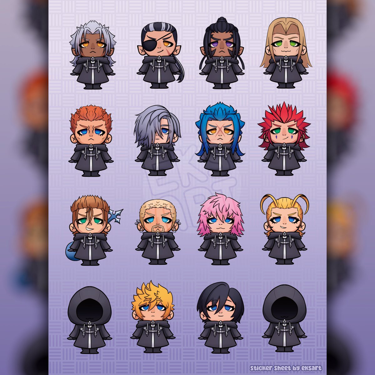 _eksart's tweet photo. guy who finally finished the organization sheet
I'll hopefully have these towards the end of the month! https://t.co/K5uGpTQGrl