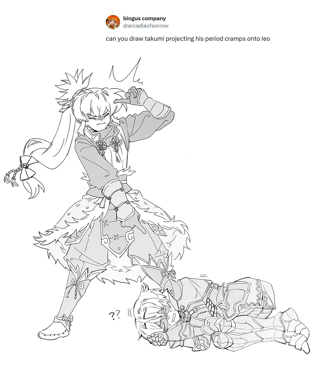 lichirin's tweet photo. yeah sure i guess #fireemblem #leokumi https://t.co/eeZ5oWLDjd